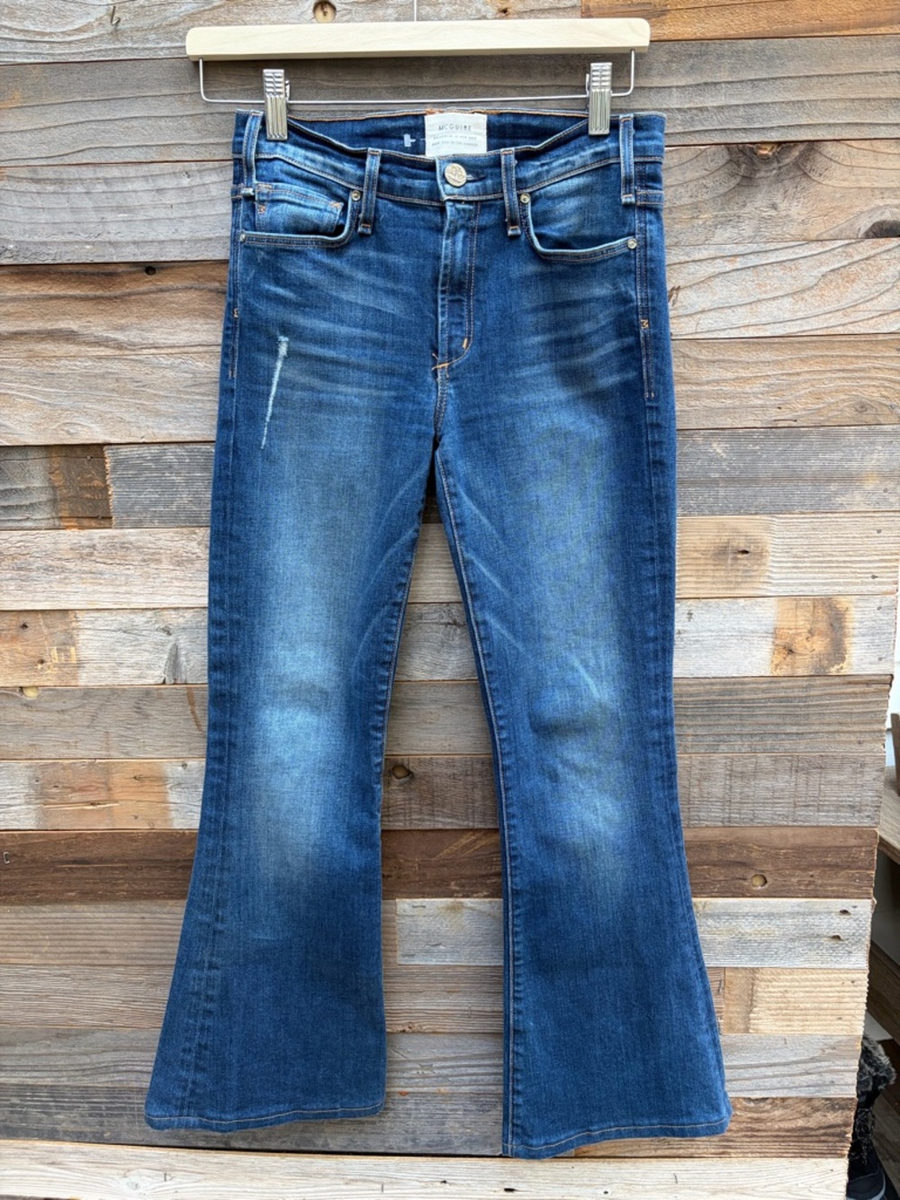 McGuire Women’s Dark Blue Flared Jeans